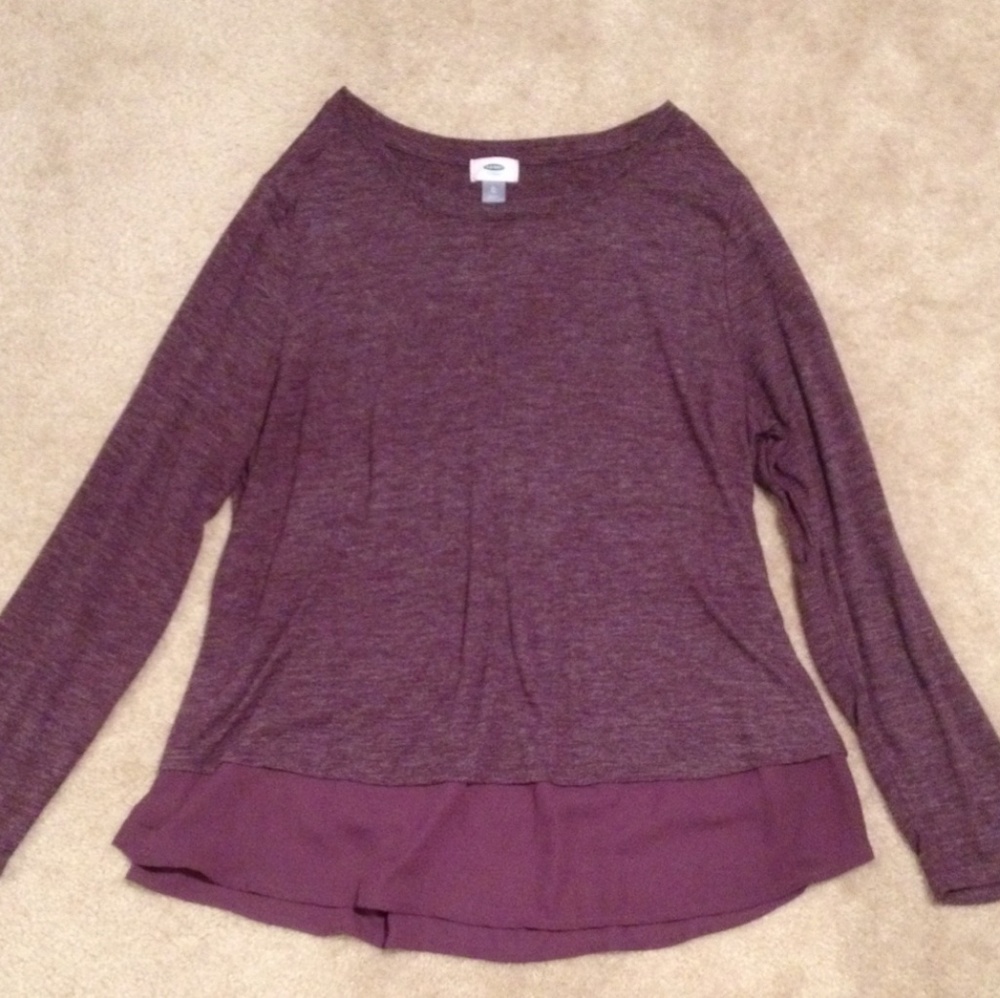 Purple long sleeve, Old Navy shirt